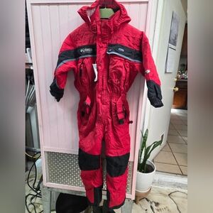Columbia Red and Black Snowsuit